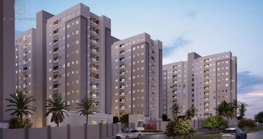 Apartamento à venda em londrina, paraíso, com 2 quartos, com 45 m², residencial lancelot
