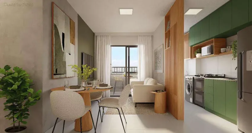 Apartamento à venda em londrina, sabará iii, com 2 quartos, com 46 m², residencial linz