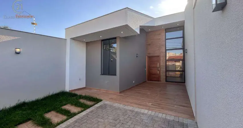 Casa à venda em londrina, jardim burle marx, com 3 quartos, com 137 m²