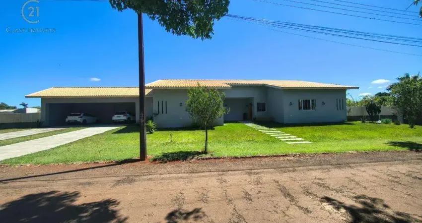 Casa à venda em cambé, recanto dos pinheiros, com 4 suítes, com 313 m², chácaras bratislava