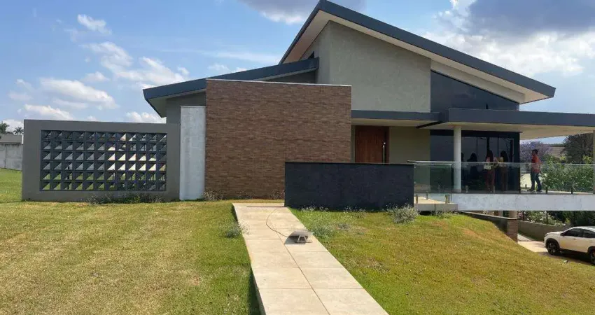 Casa para alugar em londrina, esperança, com 3 quartos, com 420 m², terras de canaã home & resort