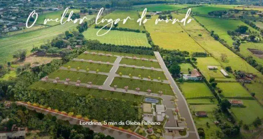 Terreno à venda em londrina, gleba fazenda palhano, com 200 m², villa noah