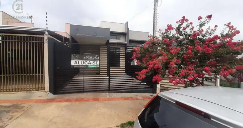 Casa para alugar em londrina, jardim são paulo ii, com 2 quartos, com 80 m²