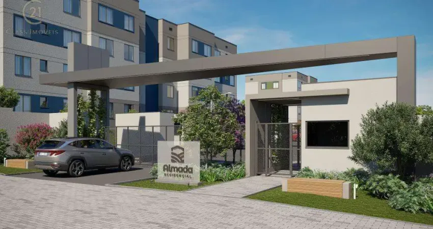 Apartamento à venda em londrina, jardim maria celina, com 2 quartos, com 40 m², residencial almada