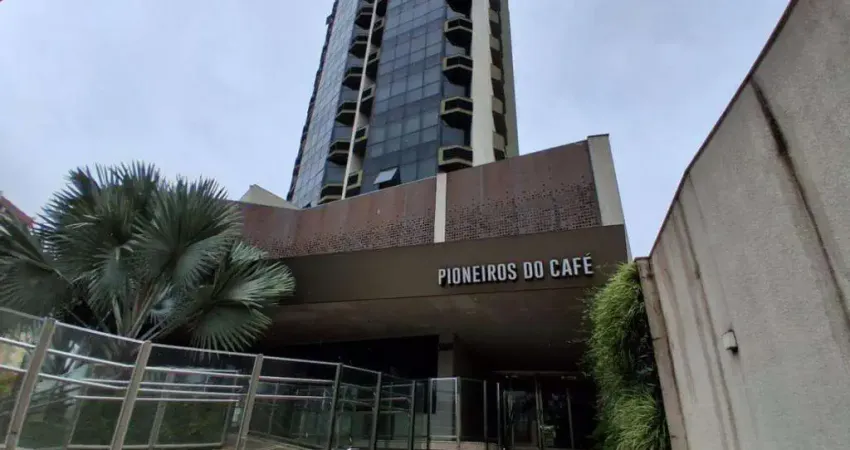 Sala para alugar em londrina, centro, com 68 m², edifício pioneiros do café