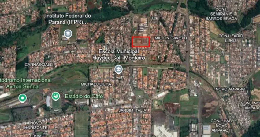Terreno comercial à venda na Rua da Águia-imperial, 21, Paraíso, Londrina