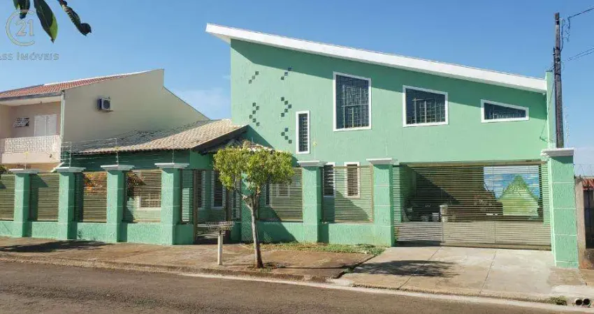 Sobrado para alugar em londrina, jardim tarumã, com 4 quartos, com 300 m²