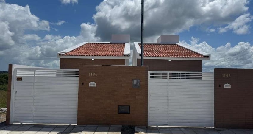 Residência de Alto Padrão à Venda em Santa Rita-PB - CentroCasas com 2 quartos, 1 suíte, acabamento premium e design moderno. Agende sua visita agora!