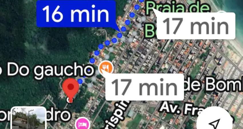 Terreno à venda na Rua Curió, 611, Bombas, Bombinhas