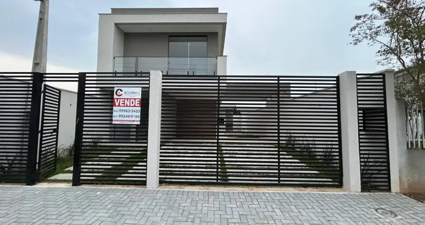 Sobrado novo dos seus sonhos — moderno, elegante e em ótima localização!!