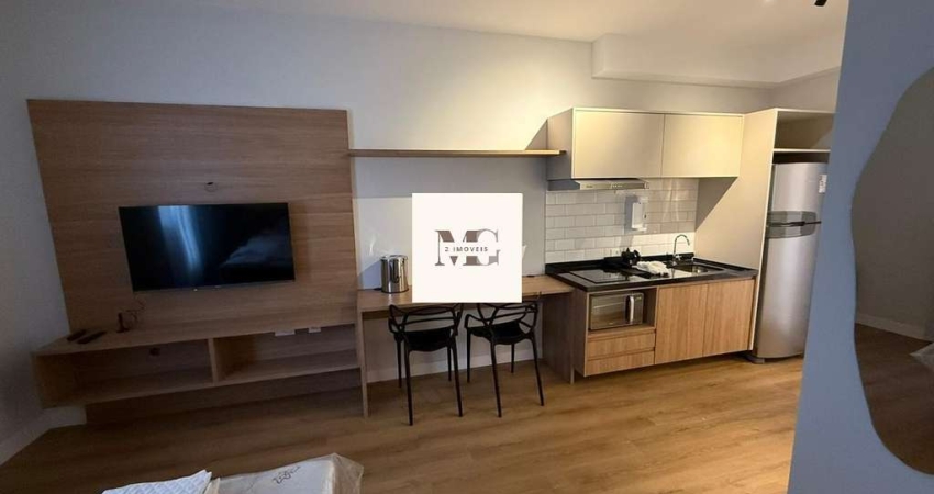 Apartamento para morar ou  investimento: Apartamento à venda no bairro Paraíso em São Paulo-SP, 1 quarto, 1 suíte, 1 banheiro, 29m².