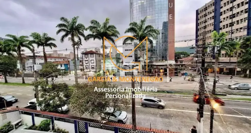 Apartamento 2 dormitórios e 1 vaga - Gonzaga - Santos - SP