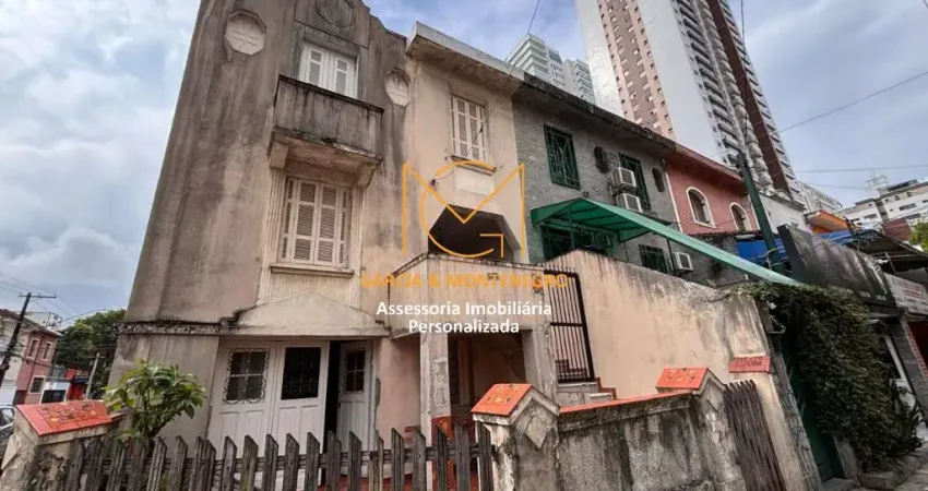OPORTUNIDADE - SOBRADO À VENDA - Pompéia - Santos - SP