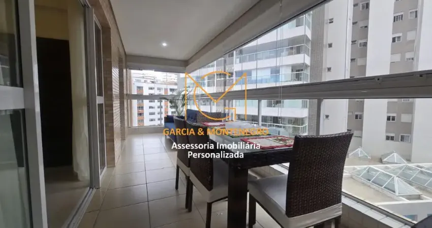 Apartamento com 3 dormitórios (3 suítes) 2 vagas - Gonzaga - Santos - SP