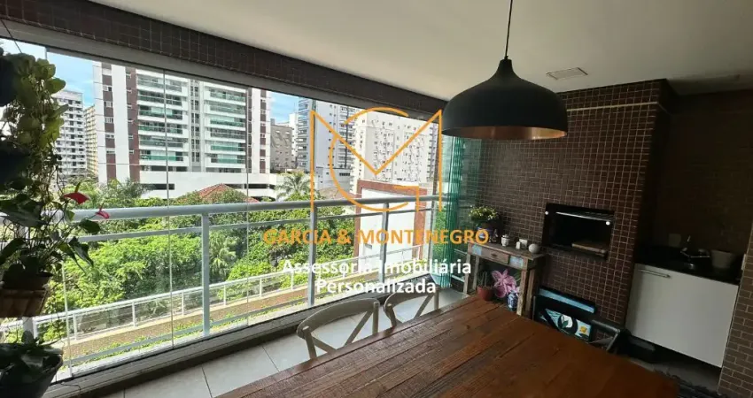Apartamento 3 dormitórios (1 suíte) 1 vaga - Pompéia - Santos - SP