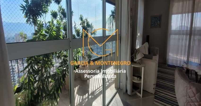 Cobertura Duplex com 4 dormitórios (4 suítes) 4 vagas - Boqueirão - Santos - SP