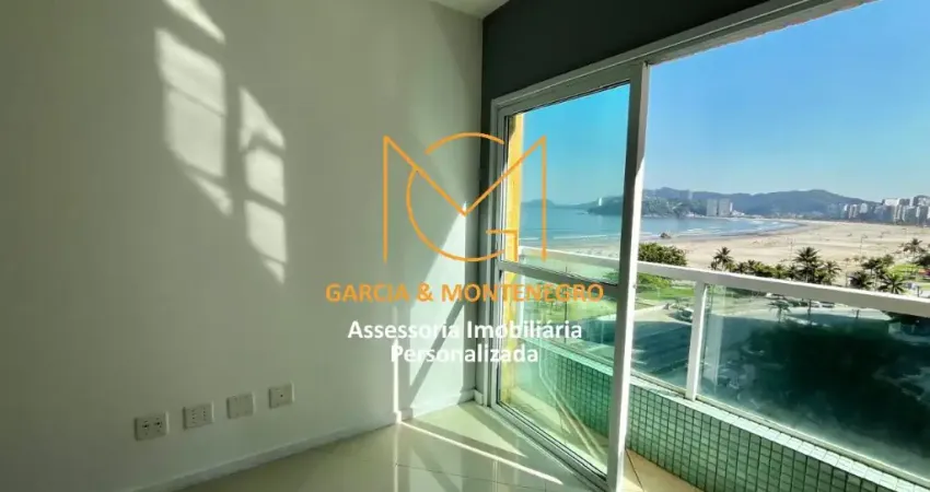 Apartamento Frente Mar 2 dormitórios (1 suíte) e 1 vaga -  José Menino - Santos - SP