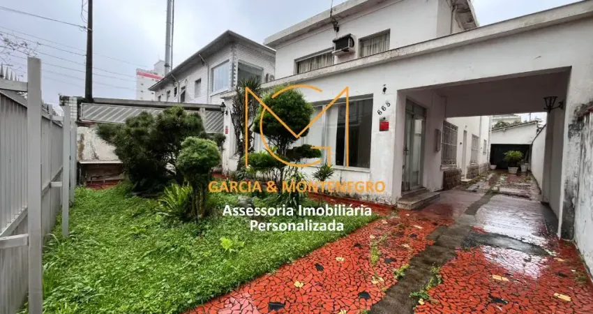 Sobrado para Fins Comercial com 361 m2 - Itararé - São Vicente - SP