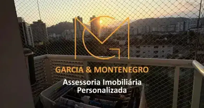 Apartamento 2 dormitórios (1 suíte) 2 vagas - gonzaga - santos - sp