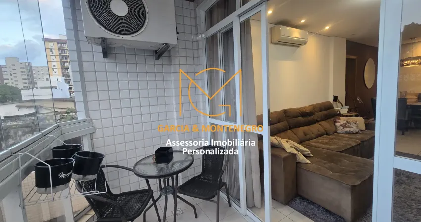 Apartamento com 2 dormitórios (1 suíte) 1 vaga - embaré - santos - sp