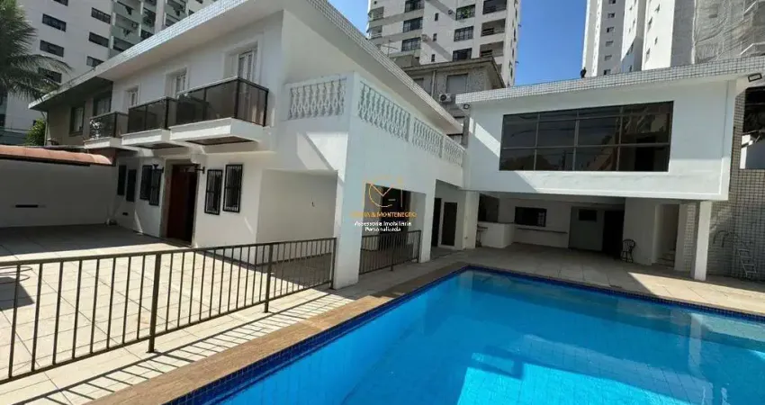 Casa com 4 quartos para alugar na Rua Dona Amélia Leuchtenberg, 71, Ponta da Praia, Santos