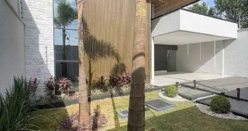 Casa térrea moderna 3 quartos à venda – setor três marias, goiânia