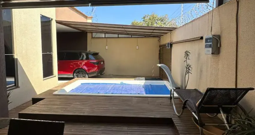 Casa com piscina à venda em aparecida de goiânia – 3 quartos, área gourmet e ótima localização