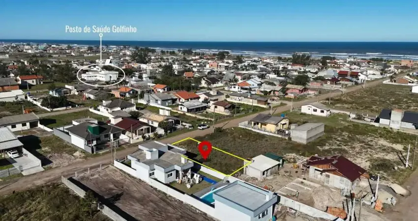 Terreno à venda, 300 m² por r$ 110.000,00 - golfinhos - balneário arroio do silva/sc