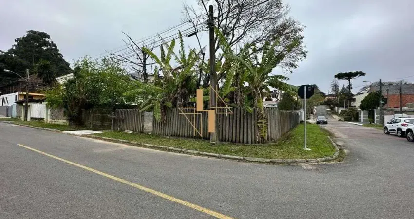 Terreno de esquina à venda, 468 m² por R$  - Cascatinha - Curitiba/PR