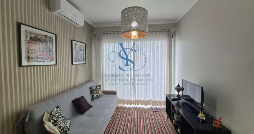 Apartamento à venda na Ponta da Praia, Santos-SP: 1 quarto, 1 sala, 1 banheiro, 1 vaga garagem, 45m² de área. Imperdível!