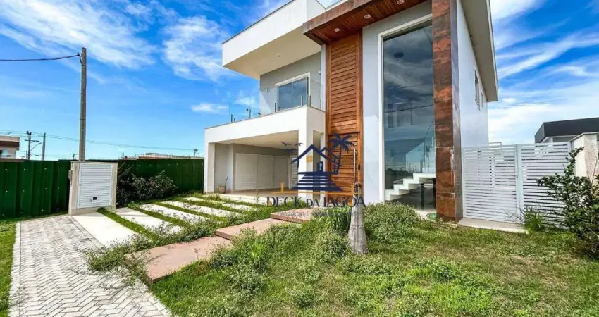 Casa com 4 dormitórios à venda, 280 m² por R$ 2.090.000 - Ogiva - Cabo Frio/RJ
