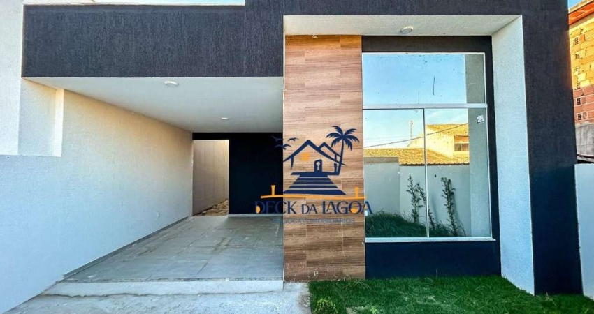 Casa com 3 dormitórios à venda, 95 m² por R$ 330.000 - Capivara - Iguaba Grande/RJ
