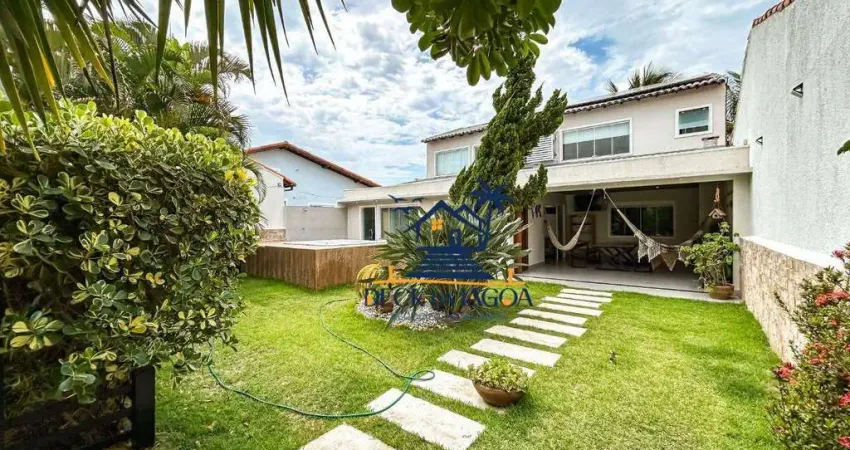 Casa com 3 dormitórios à venda, 160 m² por r$ 850.000,00 - jardim arco iris - são pedro da aldeia/rj