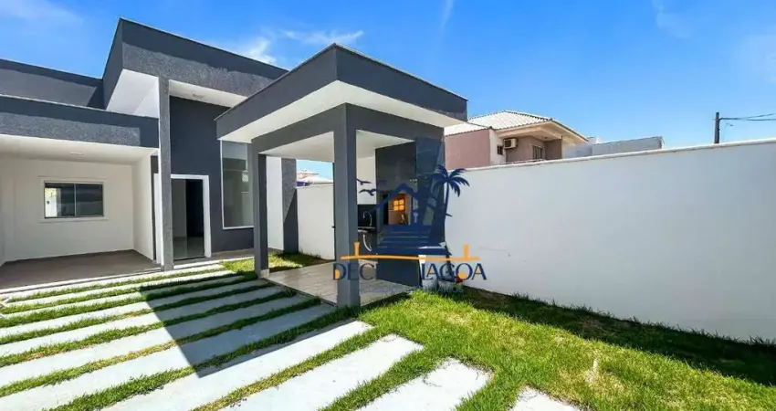 Casa com 3 dormitórios, 92 m² - venda por r$ 580.000,00 ou aluguel por r$ 4.000,00/mês - nova são pedro - são pedro da aldeia/rj