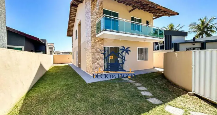 Casa com 4 dormitórios para alugar, 180 m² por r$ 4.970/mês - centro - são pedro da aldeia/rj