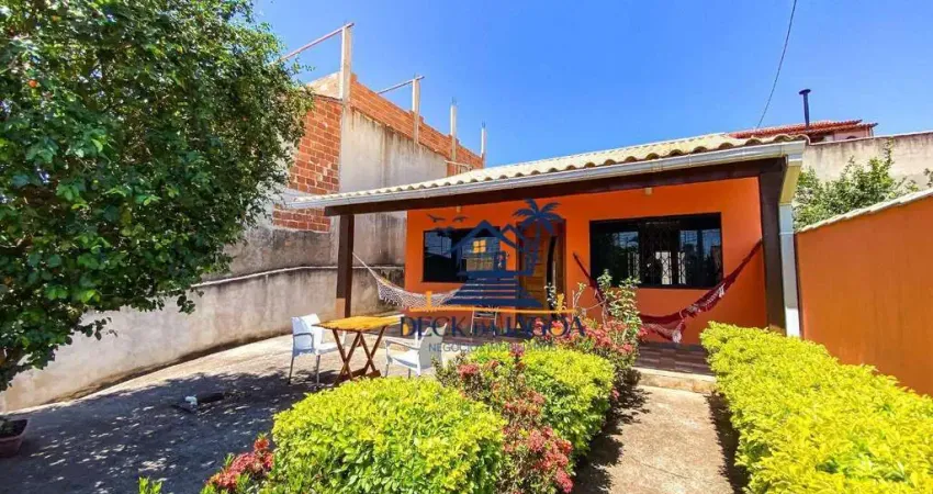 Casa com 1 dormitório à venda, 50 m² por r$ 270.000,00 - praia linda - são pedro da aldeia/rj