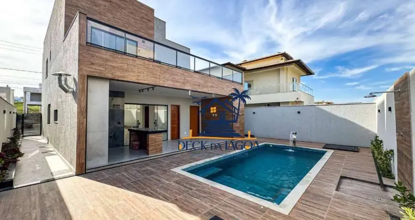Casa com 4 dormitórios à venda, 200 m² por r$ 1.150.000,00 - nova são pedro - são pedro da aldeia/rj