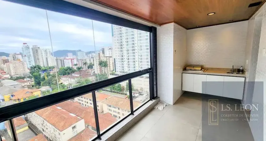 Apartamento para Venda em Santos, Boqueirão, 1 dormitório, 1 suíte, 1 banheiro, 1 vaga