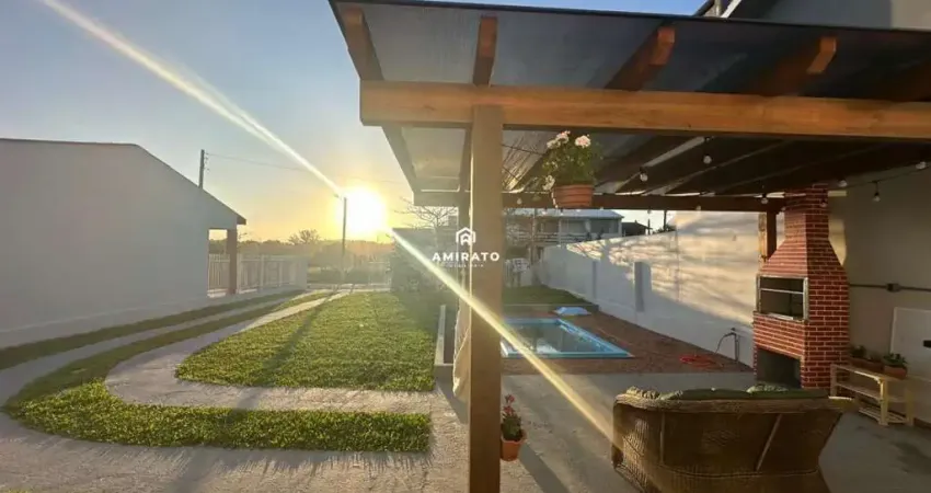 Linda casa com piscina em capão da canoa, arroio teixeira - nova - pronto para morar