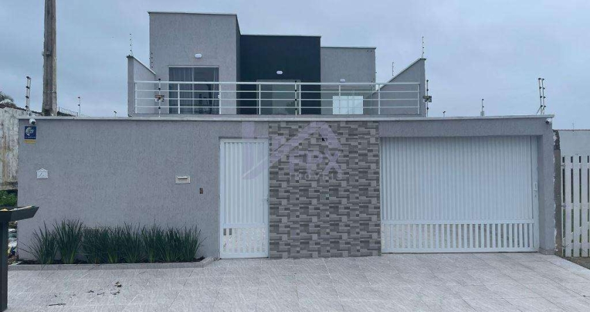 Casa Alto Padrão para Venda em Peruíbe, Balneário Maria Helena Novais, 4 dormitórios, 2 suítes, 3 banheiros, 6 vagas
