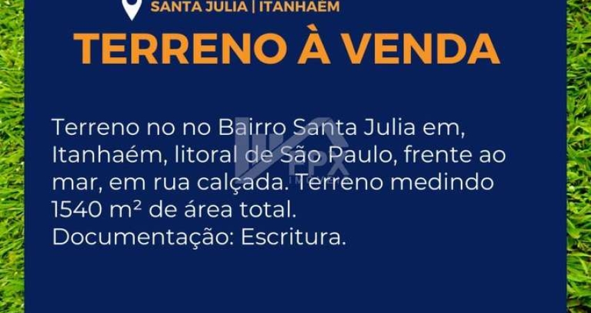 Área Urbana para Venda em Itanhaém, Santa Julia