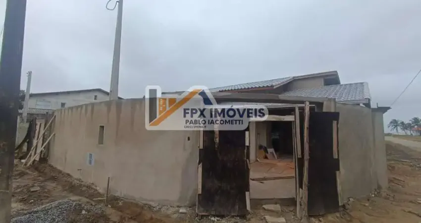 Casa para Venda em Itanhaém, São Fernando, 3 dormitórios, 1 suíte, 1 banheiro, 2 vagas