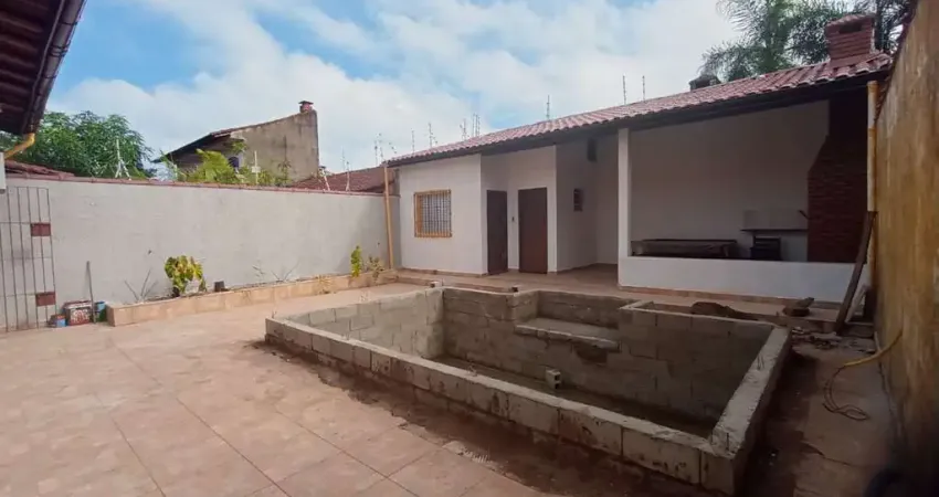 Casa para venda em itanhaém, jardim jamaica, 3 dormitórios, 1 suíte, 1 banheiro, 2 vagas
