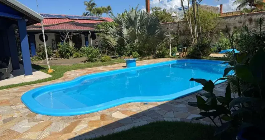 Casa alto padrão para venda em itanhaém, jardim jamaica, 3 dormitórios, 3 suítes, 2 banheiros, 10 vagas