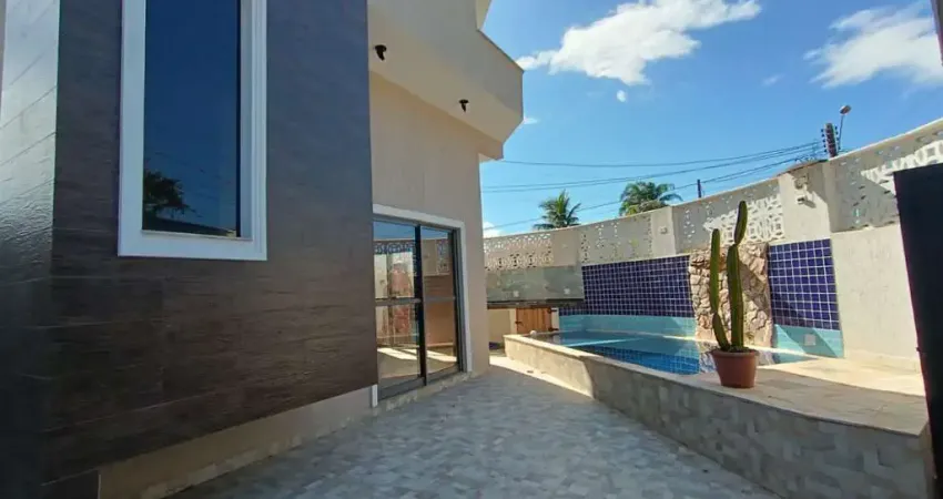 Casa para venda em itanhaém, jamaica, 2 dormitórios, 2 suítes, 1 banheiro, 2 vagas