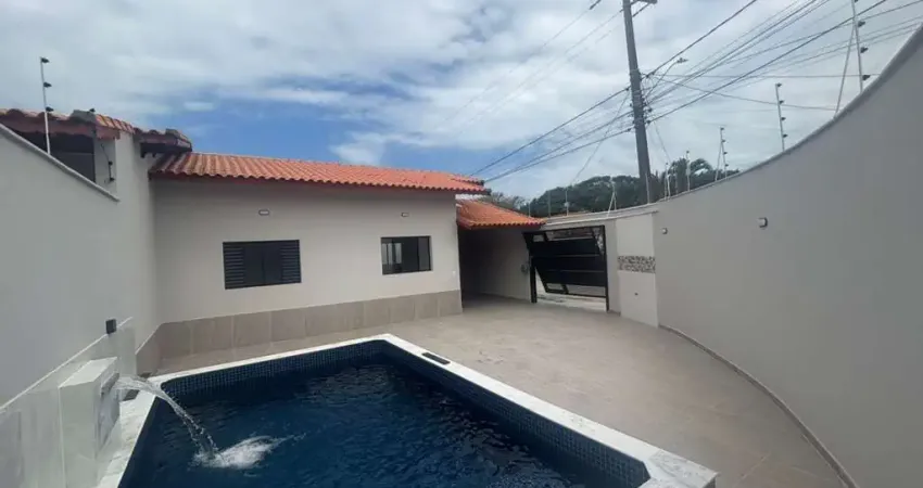 Casa para venda em itanhaém, jardim jamaica, 2 dormitórios, 1 suíte, 1 banheiro, 2 vagas