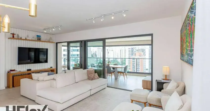 Apartamento com 2 dormitórios à venda, 117 m² por R$ 1.980.000,00 - Campo Belo - São Paulo/SP