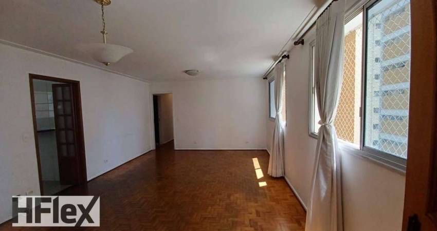 Apartamento, 105 m² - venda por R$ 1.300.000,00 ou aluguel por R$ 11.917,00/mês - Moema - São Paulo/SP