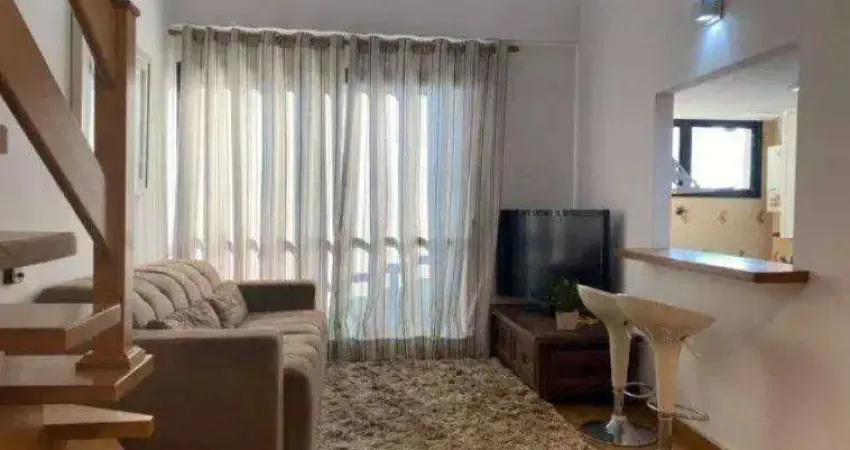Apartamento Duplex com 1 dormitório para alugar, 51 m² por R$ 5.848,99/mês - Paraíso - São Paulo/SP
