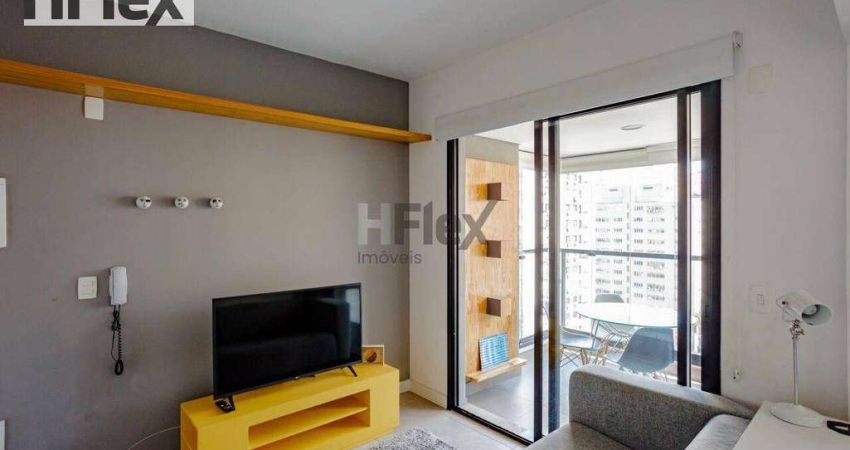 Apartamento com 1 dormitório, 40 m² - venda por R$ 850.000,00 ou aluguel por R$ 5.712,00/mês - Jardim Paulista - São Paulo/SP